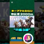 【ホープフルS(G1)】”穴馬3頭”#競馬 #競馬予想 #ホープフルS #ホープフルステークス #クロワデュノール #マスカレードボール #マジックサンズ #ピコチャンブラック #アマヒキ