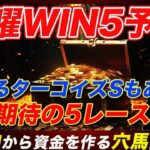 【土曜WIN5予想】波乱必至の牝馬ハンデG3含む対象レース候補馬を発表