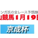 1月19日中山競馬【全レース予想】2025京成杯