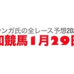 1月29日高知競馬【全レース予想】2025生見海岸特別