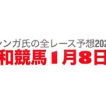 1月8日浦和競馬【全レース予想】2025福寿草特別