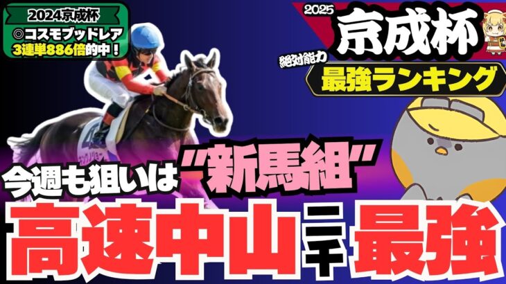 【京成杯2025最強ランキング】３億円馬キングノジョーは本物なのか？ 中山2000mでハマる珠玉の穴馬発見！【競馬予想】