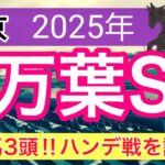 【万葉ステークス2025】蓮の競馬予想