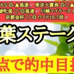 【万葉ステークス2025】◎今回の有力馬と良いレースができており斤量差広がるここはチャンスだ！