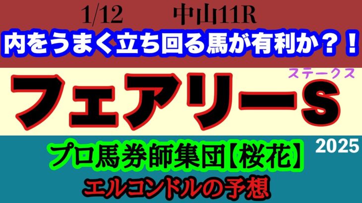 エルコンドル氏のフェアリーステークス2025予想！！力の抜けた馬はおらず実力拮抗の混沌とした難解な一戦！今の中山の馬場状態から浮上する馬を狙ってみる！