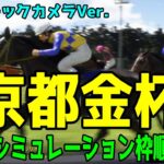 京都金杯2025 枠順確定後ウイポシミュレーション【ドラマチックカメラVer.】【競馬予想】【展開予想】ドゥアイズ シャドウフューリー ウォーターリヒト ロジリオン アスクコンナモンダ