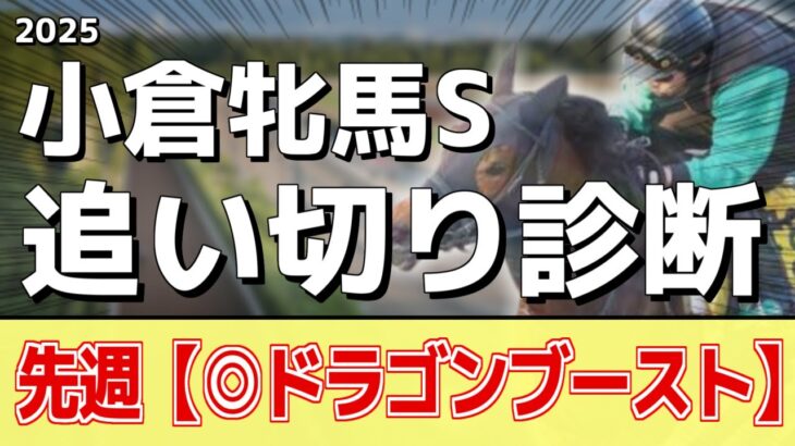 追い切り徹底解説！【小倉牝馬ステークス2025】クイーンズウォーク、オーロラエックスなどの状態はどうか？調教S評価は2頭！