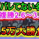 【競馬】まだバレてない名騎手の複勝6番人気(2.6～3.8倍)に20.5万、大勝負！！決意の2025年編。