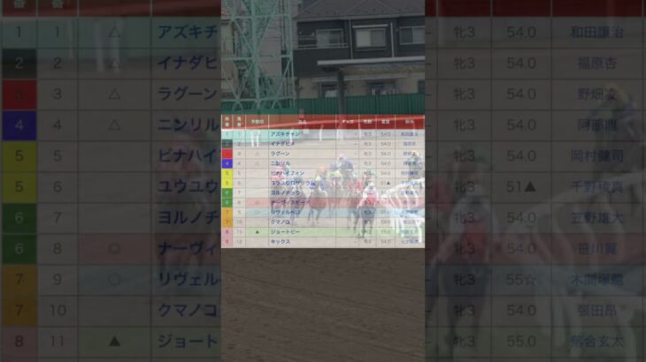 ＵＲＡＷＡなでしこオープン  直感予想！  浦和競馬場  第9レース 2025年年1月9日  #競馬 #予想 #競馬予想 #買い目 #浦和競馬 #浦和競馬場 #メインレース #地方競馬 #shorts