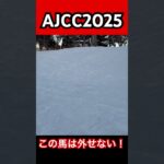 【AJCC2025 軸狙いの注目馬‼️】#ajcc #中山競馬場 #競馬予想 #ボルドグフーシュ #ウマグチ #東京競馬場