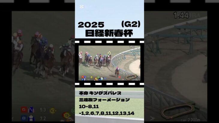 【日経新春杯(G2)】”結果発表” #競馬 #競馬予想 #日経新春杯 #G2  #ホールネス #メイショウタバル #ロードデルレイ #キングズパレス #サンライズアース