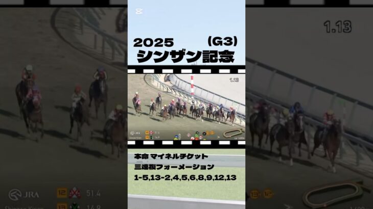 【シンザン記念(G3)】”結果発表” #競馬 #競馬予想 #シンザン記念 #G3#アルテヴェローチェ  #マイネルチケット #リラエンブレム #タイセイカレント #レーヴブリリアント