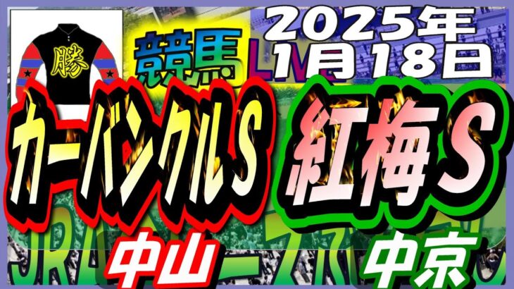 【競馬 JRA全レース予想ライブ】カーバンクルＳ。中山、中京