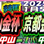 【競馬 JRA全レース予想ライブ】2025年の中央競馬開幕！東西金杯。中山、中京