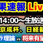 【結果速報Live!!】京成杯、日経新春杯、ねらい目 【キムラ理論 vs 将来有望調教😁】