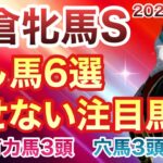 【小倉牝馬S】大荒れ注意報発令。面白い穴馬がたくさん出走します