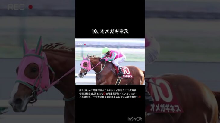 【プロキオンS2025】軸馬予想 #プロキオンステークス予想 #プロキオンS予想 #競馬予想 #shorts