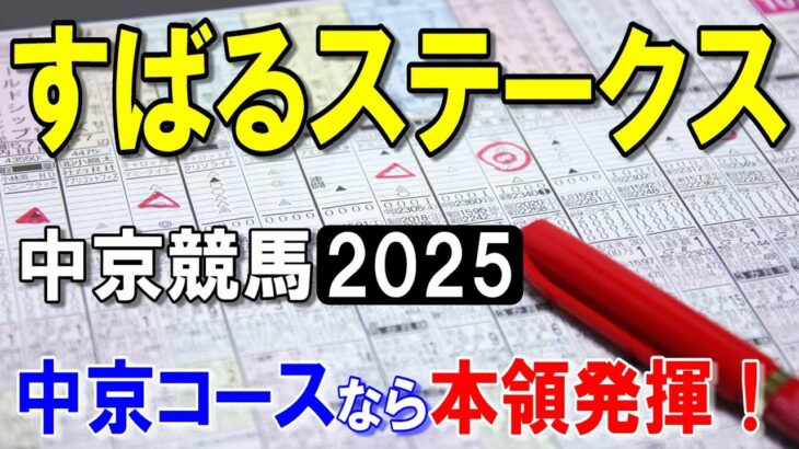 すばるステークス２０２５【中京競馬予想】混戦を一刀両断！？