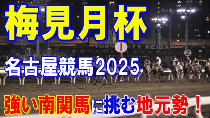 梅見月杯２０２５【名古屋競馬予想】南関重賞勝ち馬を巡ってのレース！？