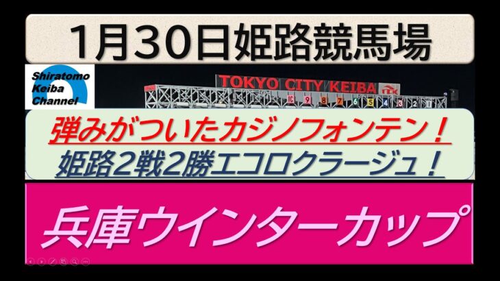 【競馬予想】重賞 兵庫ウインターカップ～２０２５年１月３０日 姫路競馬場 ：１－４５