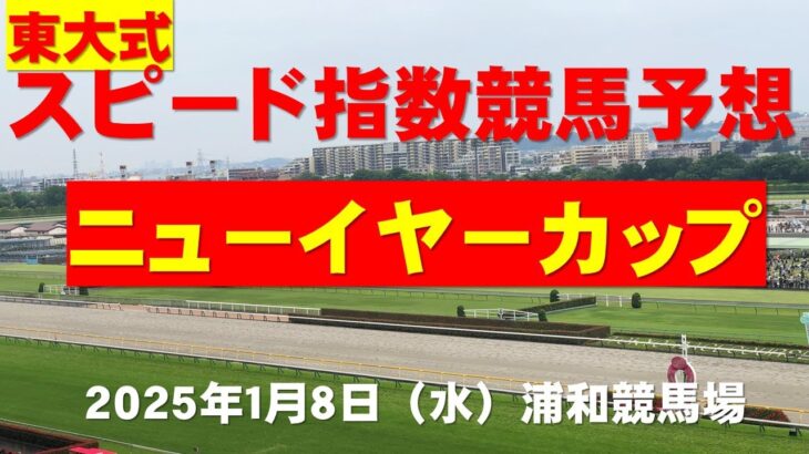 【ニューイヤーカップ２０２５】東大式スピード指数による競馬予想