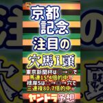 京都記念 注目の穴馬1頭 #競馬予想