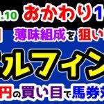 【ひとり丸乗り1000】 2025.2.10  京都10R エルフィンS　薄味組成を狙い撃て😤 【1000円の買い目で馬券対決😤 #109 】