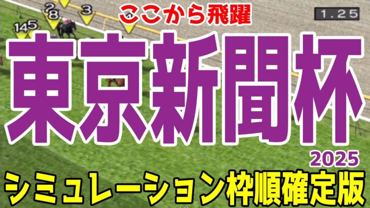 東京新聞杯2025 枠順確定後シミュレーション【競馬予想】【展開予想】ブレイディヴェーグ ボンドガール ウォーターリヒト ジュンブロッサム オフトレイル サクラトゥジュール ジオグリフ