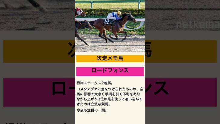 次走も期待！ロードフォンス！ #2025 #競馬予想 #競馬#ロードフォンス