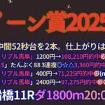 クイーン賞2025予想【船橋競馬】全頭診断＋調教診断＋買い目