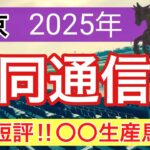 【共同通信杯2025】蓮の競馬予想(全頭短評)