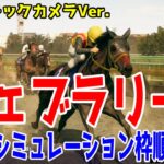 フェブラリーステークス2025 枠順確定後ウイポシミュレーション【ドラマチックカメラVer.】【競馬予想】【展開予想】フェブラリーS コスタノヴァ エンペラーワケア ミッキーファイト ペプチドナイル