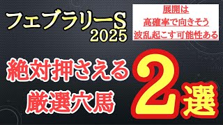 【フェブラリーステークス2025】厳選穴馬予想！想定する展開や今までのパフォーマンスから激走の可能性秘める2頭を公開！