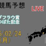 地方競馬予想配信 (同時視聴)　2025/2/24　[ユングフラウ賞] [かきつばた記念]