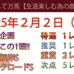 2025年2月２日日曜日競馬予想＃競馬＃平場予想＃中央競馬＃JRA＃競馬予想＃平場予想＃重賞予想＃根岸ステークス＃シルクロードステークス