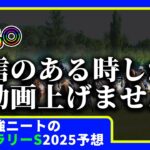 【フェブラリーステークス　2025　予想】自信のある時にしか動画を上げないニート、フェブラリーステークスの動画を出す！！！#ニート　#競馬予想　#馬券のミカタ　#G1 #フェブラリーステークス