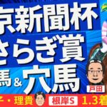 【東京新聞杯・きさらぎ賞2025】抜群気配の馬が２頭！穴党も歓喜！あのきょうだい馬がW勝利も？