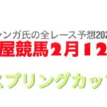 2月12日名古屋競馬【全レース予想】2025スプリングカップ