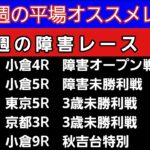 [平場オススメレースと障害レースの予想]2月22日土曜日版　障害オープン戦　障害未勝利戦　3歳未勝利戦　秋吉台特別