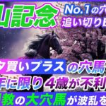 【中山記念】99%の人が知らない今年4歳馬が不利な理由と知って得するベタ買いプラスデータ