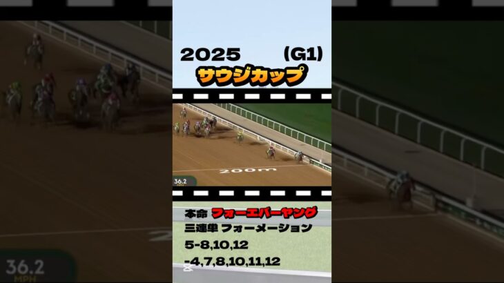 【サウジカップ(G1)】”結果発表” #競馬#競馬予想 #サウジカップ #フォーエバーヤング #ロマンチックウォリアー #ウシュバテソーロ #ウィルソンテソーロ #ラムジェット