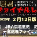 『雨が降ったのでスピードが有りそうな馬をチョイス⁈』Mrファイナルレースの高知競馬予想20250212版