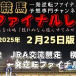 『力量接近で上位混戦…展開に恵まれるのは？（修正版）』Mrファイナルレースの高知競馬予想20250225版