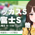 【🔴競馬予想会】白富士ステークスSを含む９〜１１Ｒの予想しよう！