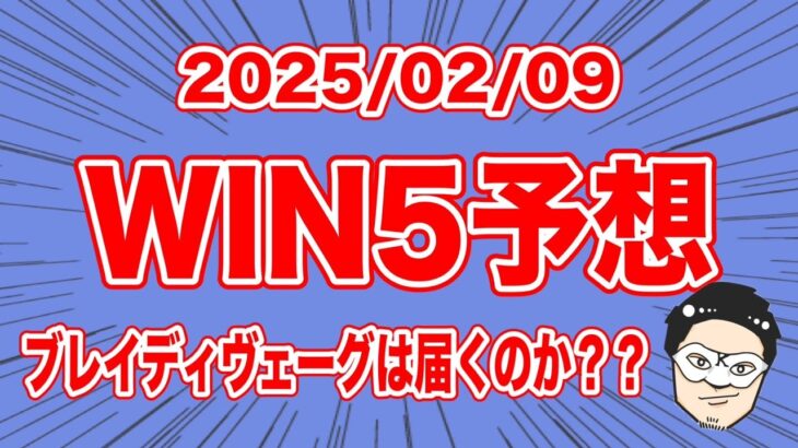 【WIN5予想】 #ブレイディヴェーグ は届くのか？？【競馬予想】