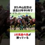 中山記念で狙うべき馬の特徴　#shorts #競馬 #競馬予想