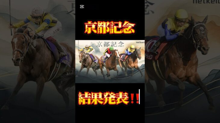 『競馬の部屋』京都記念結果発表！#競馬 #競馬予想 #shorts