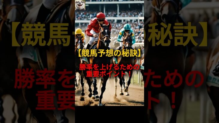 【競馬予想の秘訣】勝率を上げるための重要ポイント！