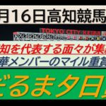 【競馬予想】だるま夕日賞～２０２５年２月１６日 高知競馬場 ：２－４３