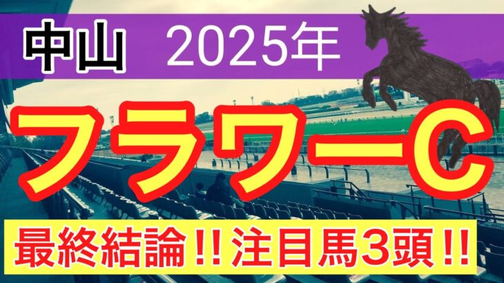 【フラワーカップ2025】蓮の競馬予想(最終結論)